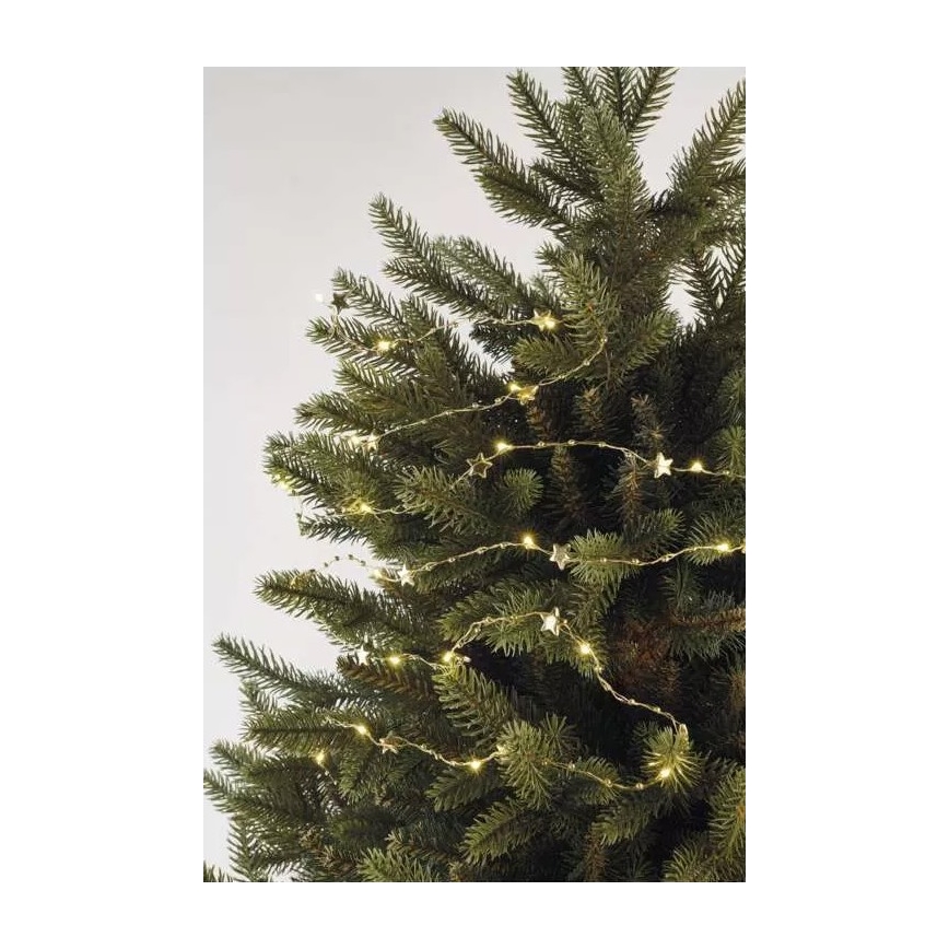 LED Kalėdinė grandinė 20xLED/2xAA 2,2 m šiltai balta