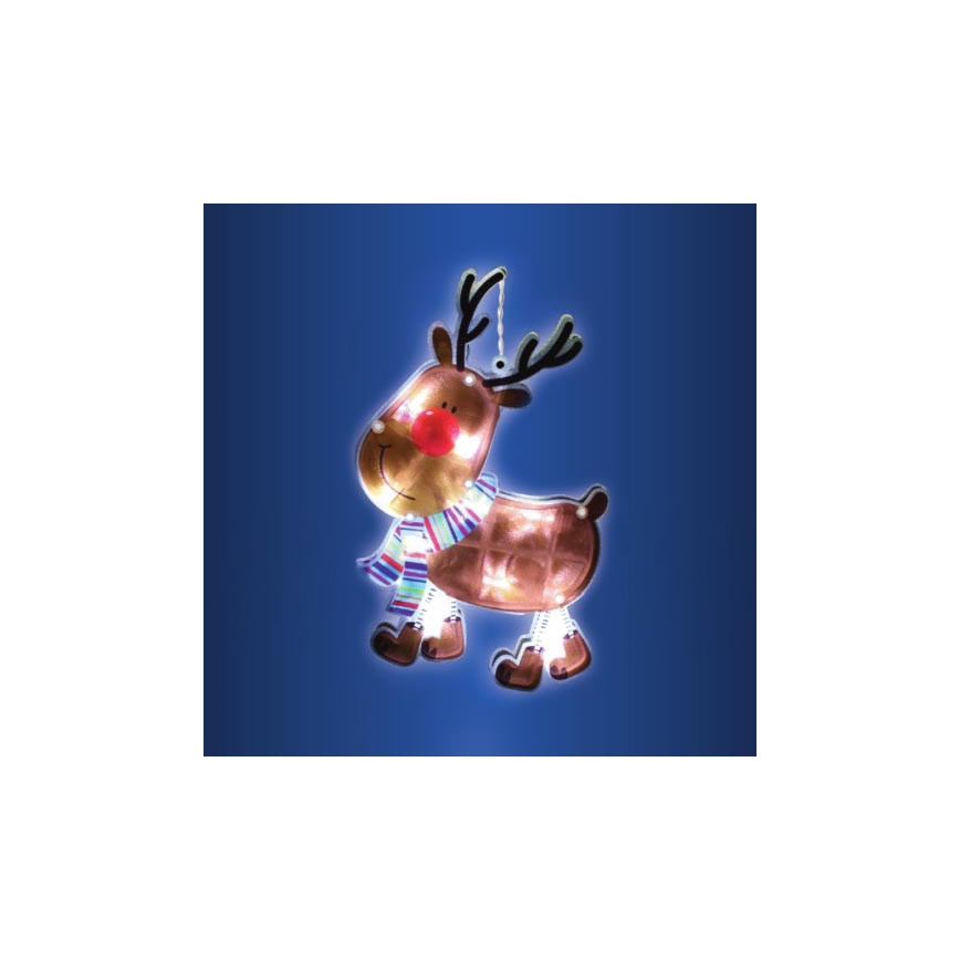 LED Kalėdinė lango dekoracija 10xLED/3xAAA