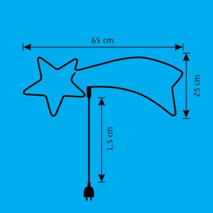 LED Kalėdinė lauko dekoracija LED/10W/230V IP44