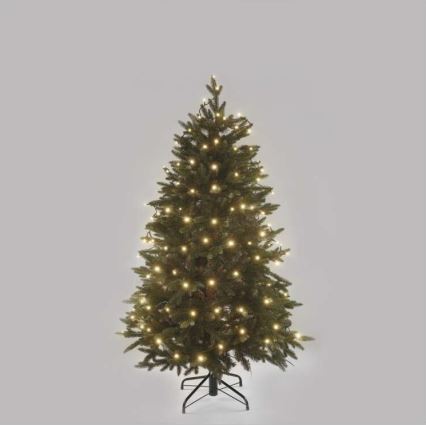 LED Kalėdinė lauko girlianda 120xLED/3xAA 8,9m IP44 šiltai balta