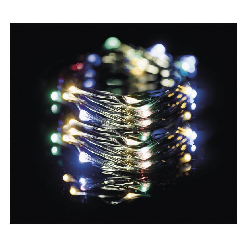 LED Kalėdinė lauko girlianda 150xLED/2 funkcijos 20m IP44 daugiaspalvė