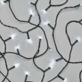 LED Kalėdinė lauko girlianda 180xLED/8 režimų 23m IP44 šaltai balta