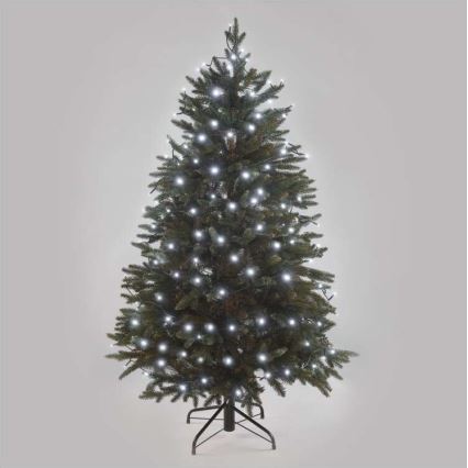 LED Kalėdinė lauko girlianda 180xLED/8 režimų 23m IP44 šaltai balta