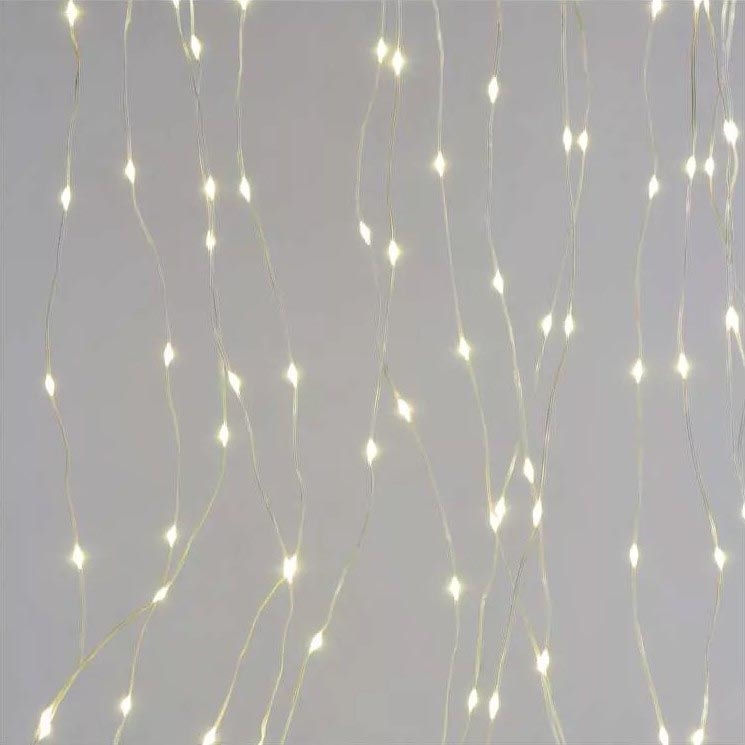 LED Kalėdinė lauko girlianda 400xLED/8 functions 7,9 m IP44 šiltai balta