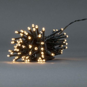 LED Kalėdinė lauko girlianda 48xLED/7 funkcijų/3xAA 4,1m IP44 šiltai balta