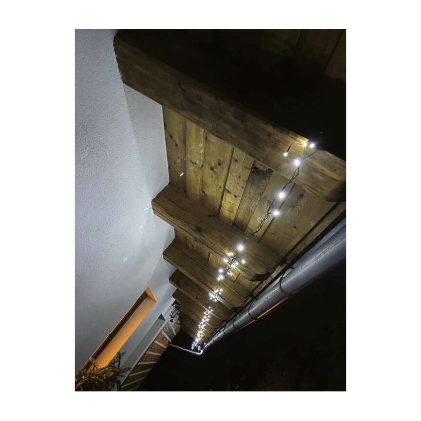LED Kalėdinė lauko girlianda 500xLED/55m IP44 šaltai balta