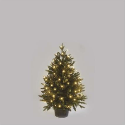 LED Kalėdinė lauko girlianda 80xLED/6,1m IP44 šiltai balta