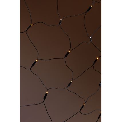 LED Kalėdinė lauko užuolaida NET 240xLED/7,2W/230V 1,5x2 m IP44 šilta balta