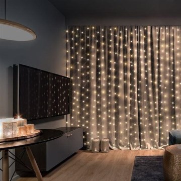 LED kalėdinė užuolaida LED/3xAA