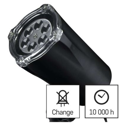 LED Kalėdinis lauko projektorius LED/3,6W/230V IP44 šaltai balta