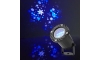 LED Kalėdinis lauko snaigių projektorius 5W/230V IP44