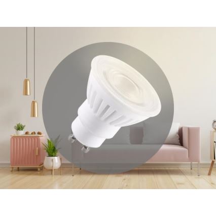 LED Keraminė elektros lemputė GU10/9,5W/230V 3000K