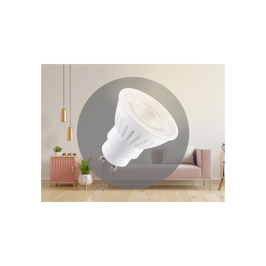 LED Keraminė elektros lemputė GU10/9,5W/230V 3000K