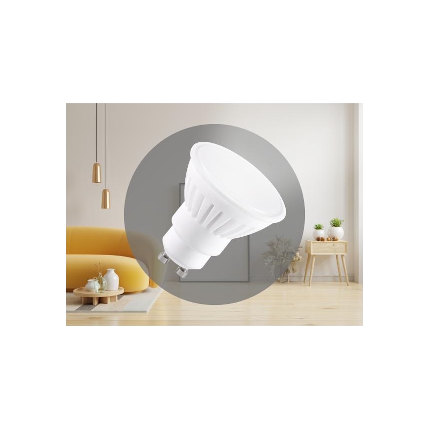 LED Keraminė elektros lemputė GU10/9,5W/230V 4000K