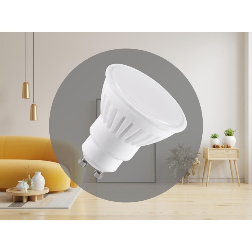 LED Keraminė elektros lemputė GU10/9,5W/230V 4000K