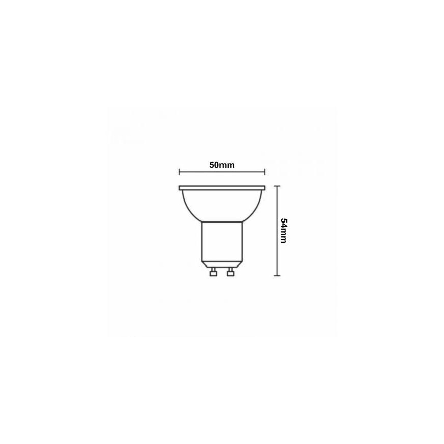 LED Keraminė elektros lemputė GU10/9,5W/230V 4000K