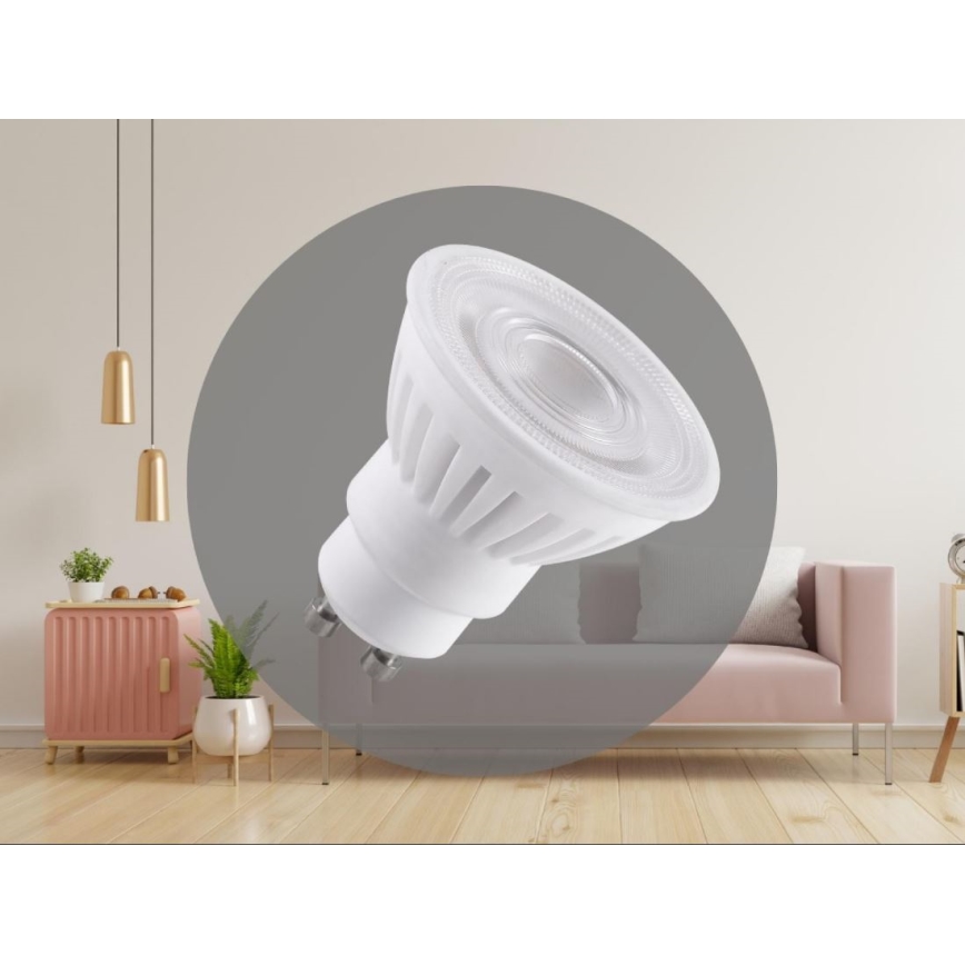 LED Keraminė elektros lemputė GU10/9,5W/230V 4000K