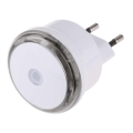 LED kištukinis naktinis šviestuvas su šviesos jutikliu 3xLED/0,5W/230V