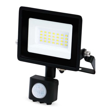LED kištukinis prožektorius su judesio ir sutemų jutikliu LED/20W/230V IP44