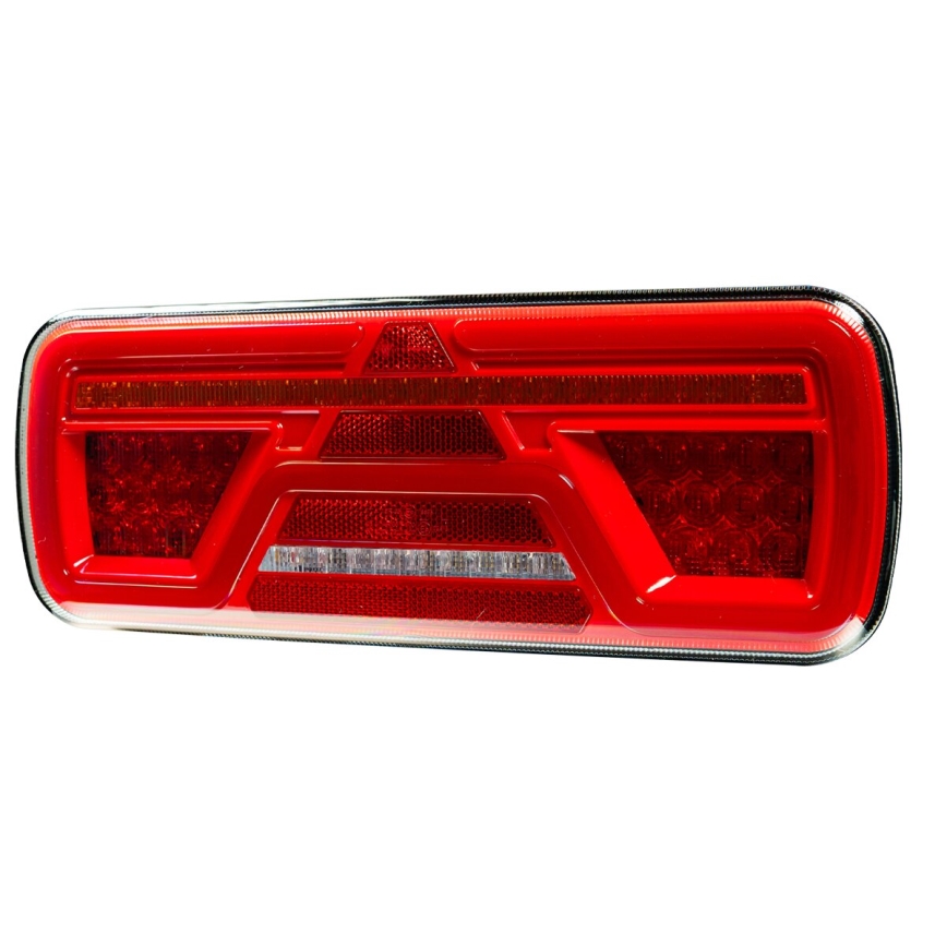 LED Kombinuota šviesa su dinaminiu posūkio signalu LED/10-30V IP67 kairė