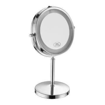 LED kosmetinis veidrodis LED/3W/6V 4xAA IP44