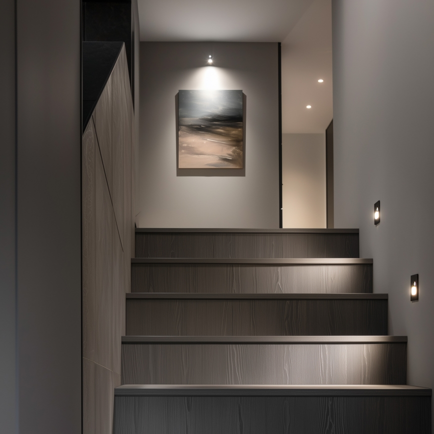 LED Laiptinės apšvietimas su judesio jutikliu LED/1,5W/230V 3000K/4000K/6500K