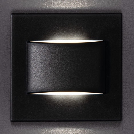 LED Laiptinės šviestuvas ERINUS LED/1,5W/12V 3000K juodas