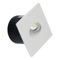 LED Laiptinės šviestuvas LED/3W/230V 3000K baltas