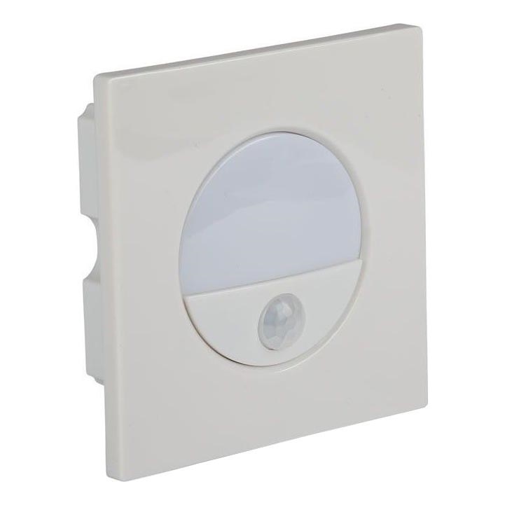 LED Laiptinės šviestuvas su judesio jutikliu LED/3W/230V 4000K balta