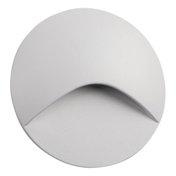 LED laiptų šviestuvas EXIN LED/2,5W/230V 4000K IP65 baltas apvalus