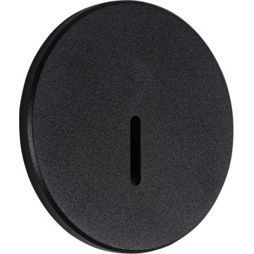 LED laiptų šviestuvas MAGNIK LED/1,7W/230V 2700/3300/3900/4600/5700K juodas apvalus