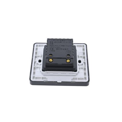 LED laiptų šviestuvas su judesio ir sutemų jutikliu LED/3W/230V 6000K juodas