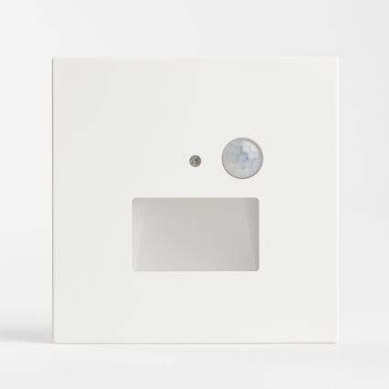 LED laiptų šviestuvas su judesio ir sutemų jutikliu LED/1,5W/230V 3000/4000/6000K baltas