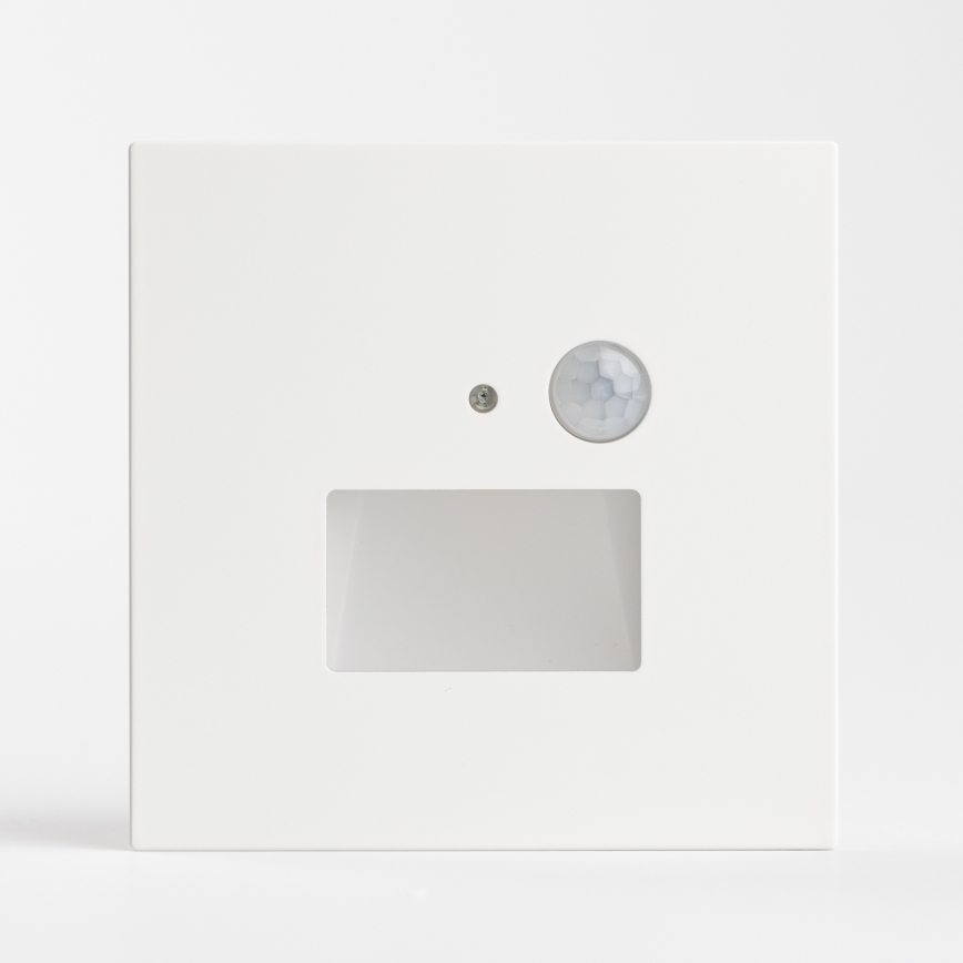 LED laiptų šviestuvas su judesio ir sutemų jutikliu LED/1,5W/230V 3000/4000/6000K baltas