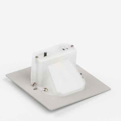 LED laiptų šviestuvas su judesio ir sutemų jutikliu LED/1,5W/230V 3000/4000/6500K baltas