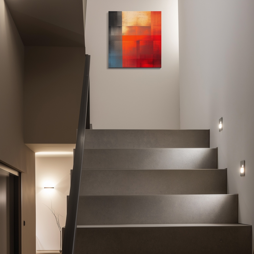 LED laiptų šviestuvas su judesio sensoriumi LED/1,5W/230V 3000K/4000K/6500K