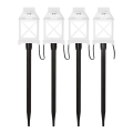 LED Lauko dekoracija 4xLED/5W/230V IP44