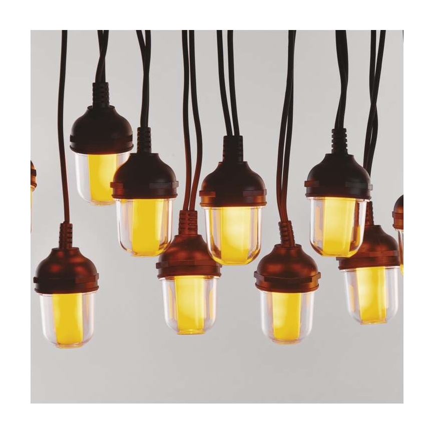 LED Lauko dekoratyvinė girlianda 100xLED/9,5m IP44