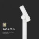 LED Lauko flexible lempa LED/4W/230V 3000K IP44 100 cm balta