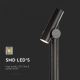 LED Lauko flexible lempa LED/4W/230V 3000K IP44 100 cm juoda