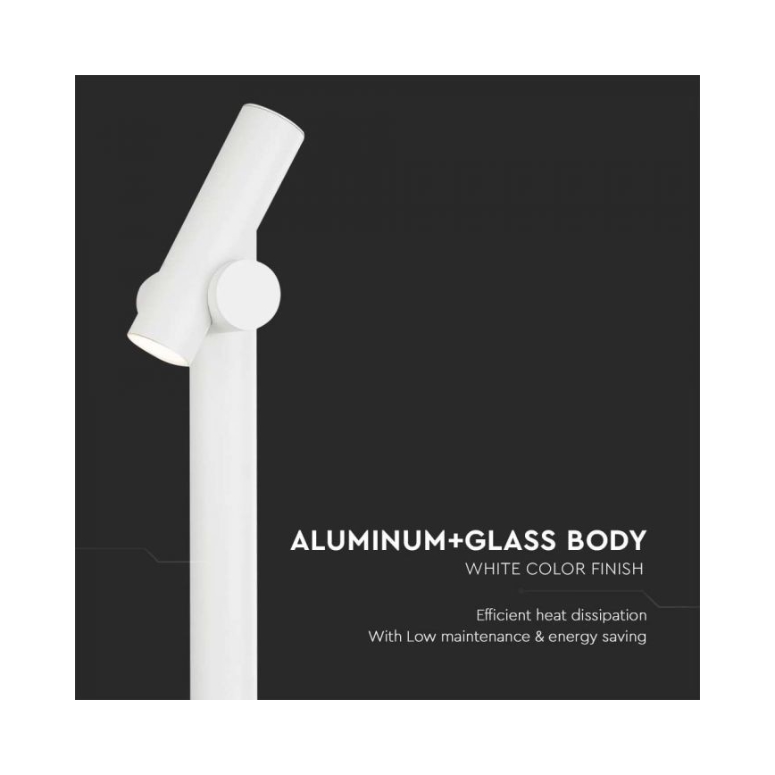 LED Lauko flexible lempa LED/4W/230V 4000K IP44 100 cm balta