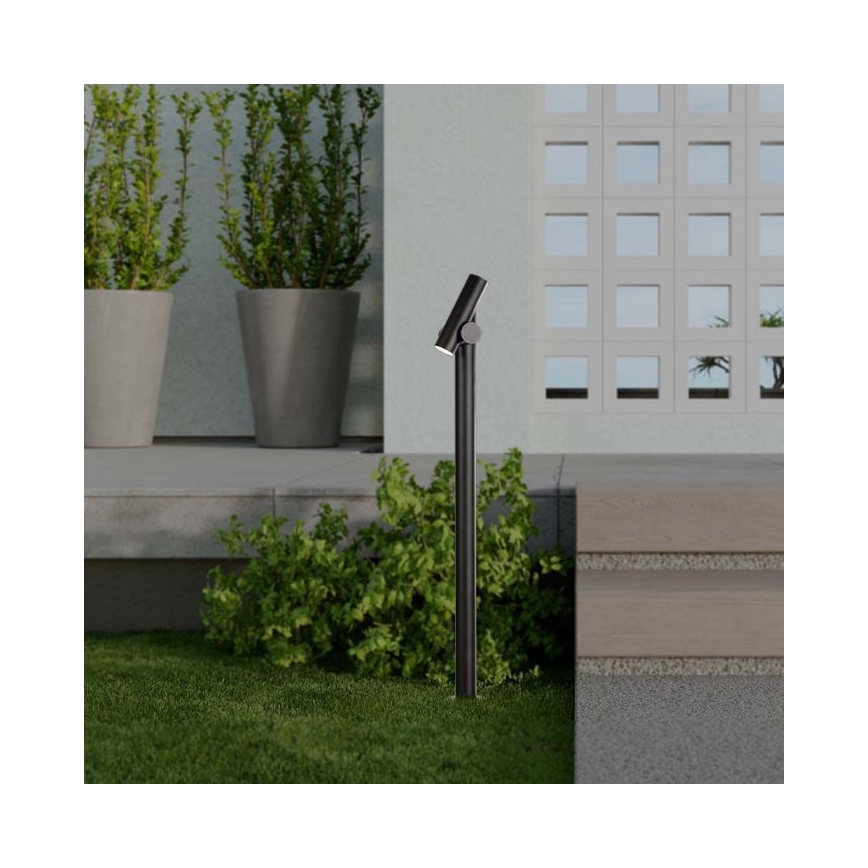 LED Lauko flexible lempa LED/4W/230V 4000K IP44 100 cm juoda