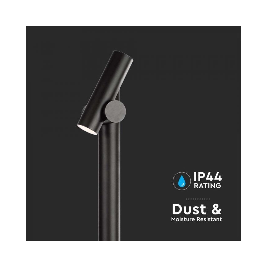 LED Lauko flexible lempa LED/4W/230V 4000K IP44 100 cm juoda
