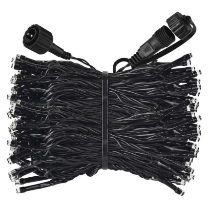 LED lauko girlianda 100xLED/10m IP44 šaltai balta