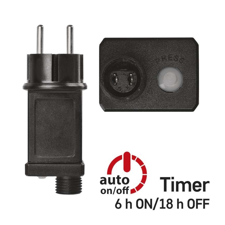 LED lauko girlianda 100xLED/15m IP44 šaltai balta