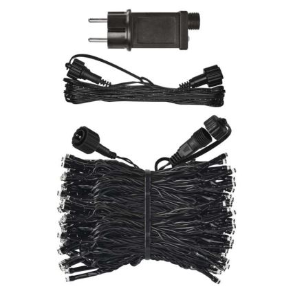 LED  lauko girlianda 100xLED/15m IP44 šiltai balta