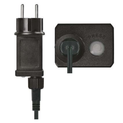 LED lauko girlianda 120xLED/17m IP44 šiltai balta