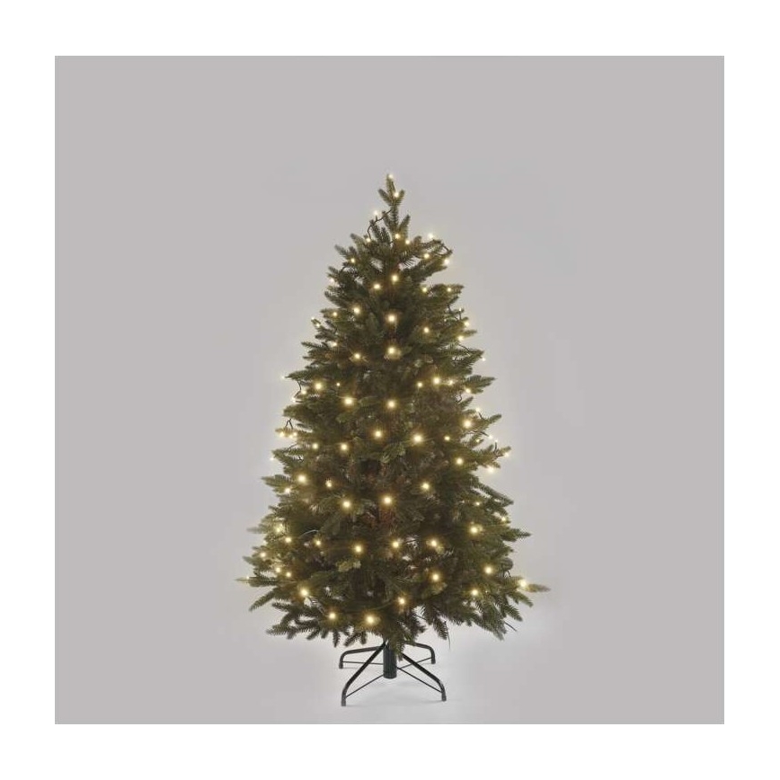 LED lauko girlianda 120xLED/3xAA 8,9m IP44 šiltai balta