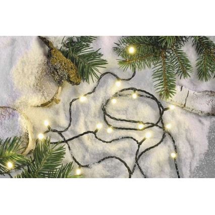 LED lauko girlianda 240xLED/8 režimai 29 m IP44 šiltai balta