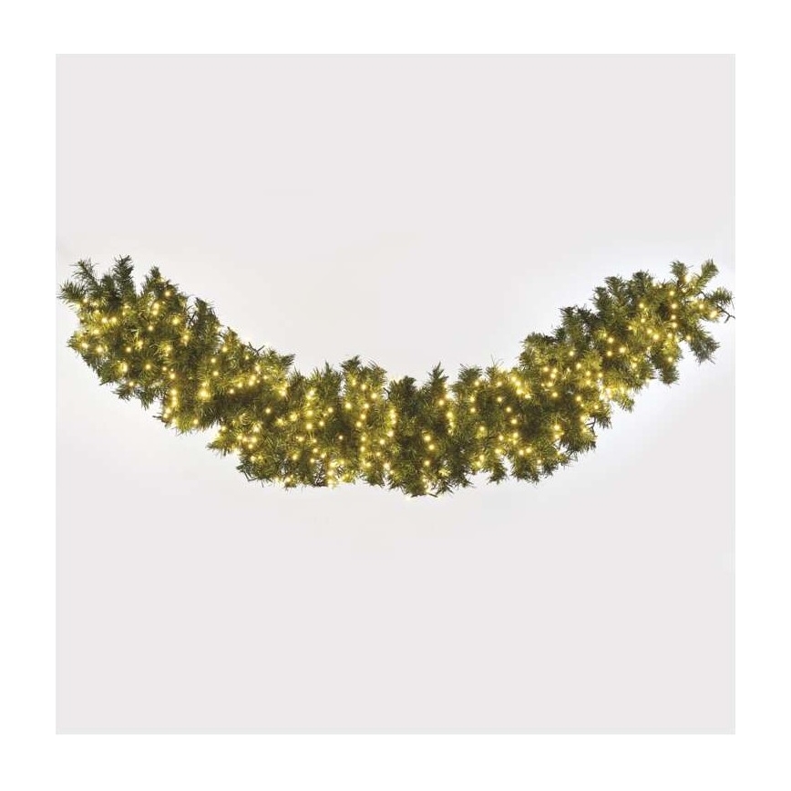 LED lauko girlianda 400xLED/13m IP44 šiltai balta